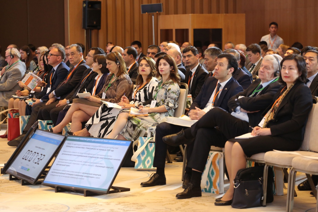 Central Asian Climate Change conference has startet in Tashkent!