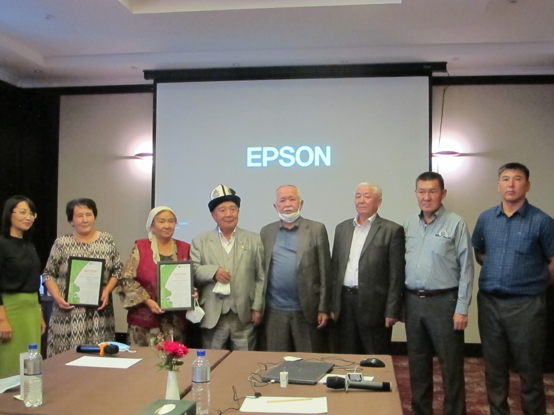 Awarding winners of Central Asian competition for local adaptation technologies and practices