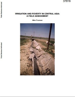 Irrigation and poverty in Central Asia : a field assessment